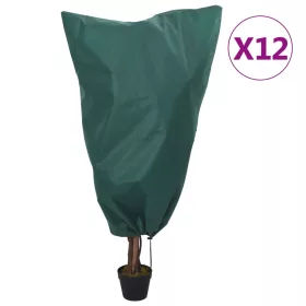 12 db növényvédő huzat zsinórral 70 g/m² 0,8 x 1,2 m