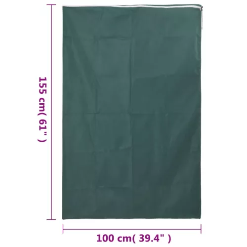 10 db növényvédő huzat cipzárral 70 g/m² 1x1,55 m