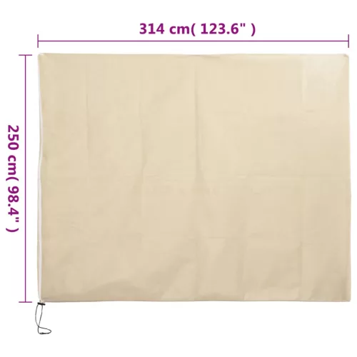 10 db növényvédő huzat cipzárral 70 g/m² 3,14 x 2,5 m