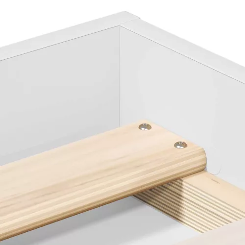 Fehér ágykeret 160 x 200 cm