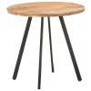 Tömör akácfa étkezőasztal 80 cm