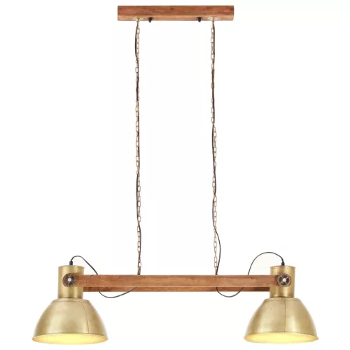 Sárgaréz színű ipari függőlámpa 25 W 109 cm E27