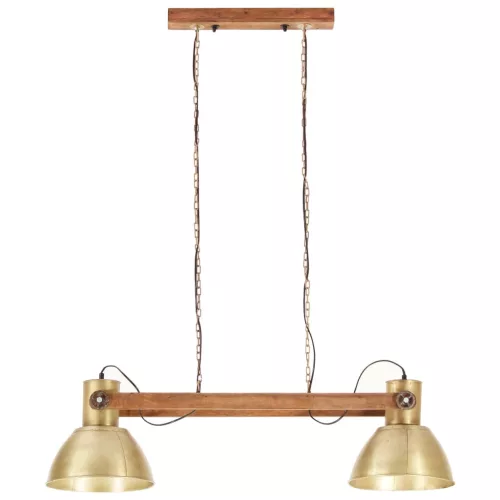 Sárgaréz színű ipari függőlámpa 25 W 109 cm E27