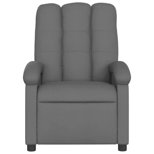Sötétszürke szövet relaxfotel
