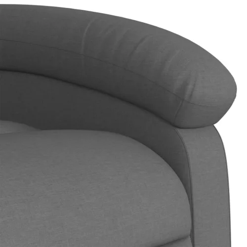 Sötétszürke szövet relaxfotel