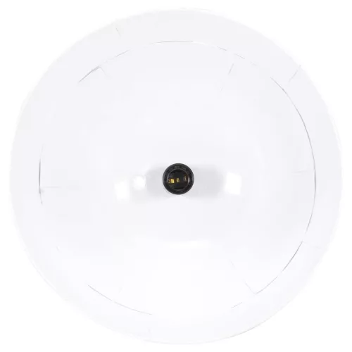 Kerek fehér ipari vintage függőlámpa 25 W 31 cm E27