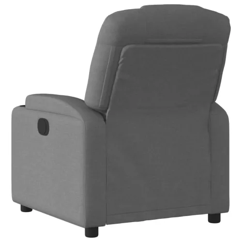Sötétszürke szövet relaxfotel