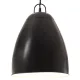 Kerek fekete ipari függőlámpa 25 W 32 cm E27