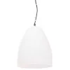 Kerek fehér ipari függőlámpa 25 W 32 cm E27