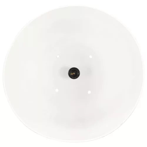Kerek fehér ipari függőlámpa 25 W 32 cm E27