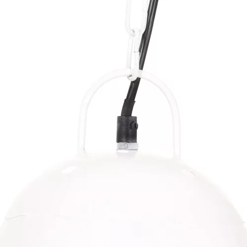 Kerek fehér ipari függőlámpa 25 W 32 cm E27