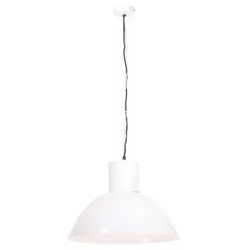 Kerek fehér függőlámpa 25 W 48 cm E27