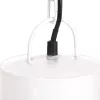 Kerek fehér függőlámpa 25 W 48 cm E27