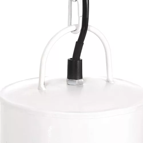 Kerek fehér függőlámpa 25 W 48 cm E27