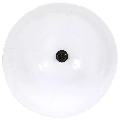 Kerek fehér függőlámpa 25 W 48 cm E27
