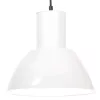 Kerek fehér függőlámpa 25 W 28,5 cm E27