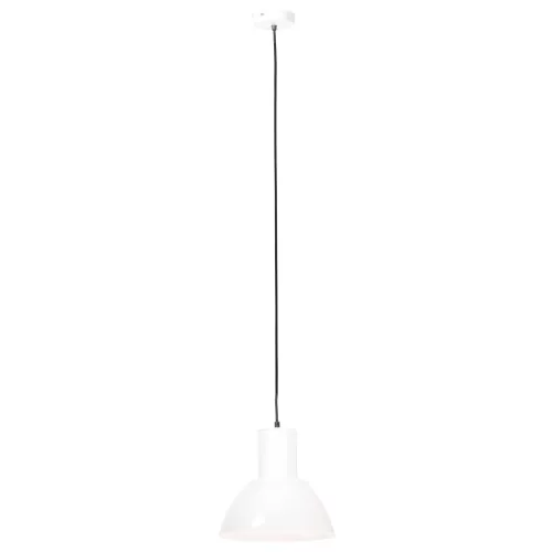 Kerek fehér függőlámpa 25 W 28,5 cm E27