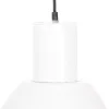 Kerek fehér függőlámpa 25 W 28,5 cm E27