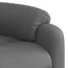 Sötétszürke szövet relaxfotel