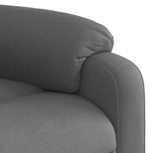 Sötétszürke szövet relaxfotel