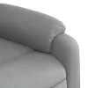 Világosszürke szövet relaxfotel