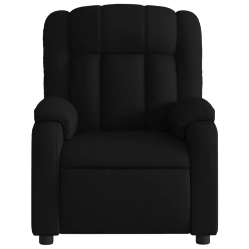 Fekete szövet relaxfotel