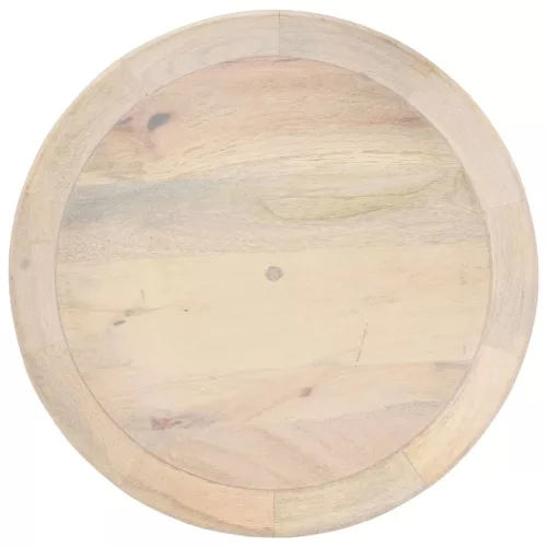 Tömör mangófa kisasztal Ø50 x 55 cm