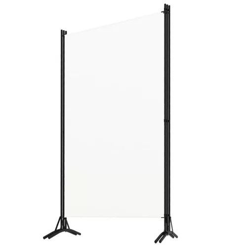 Fehér 3 paneles szövetparaván 260x180 cm
