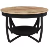 Nyers mangófa dohányzóasztal Ø68 x 43 cm