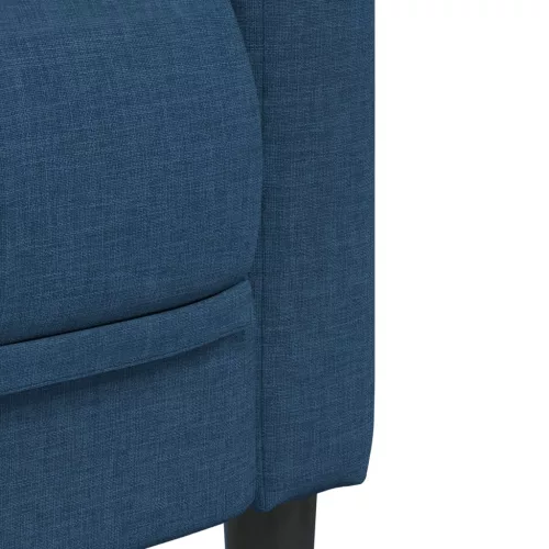 2 részes kék szövet ülőgarnitúra