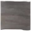 Tömör akácfa dohányzóasztal természetes szélekkel 60x60x40 cm