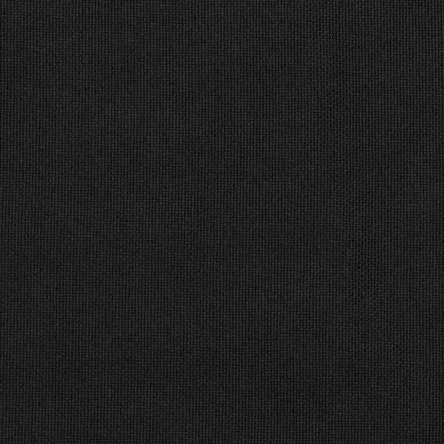 Fekete vászonhatású sötétítőfüggöny fűzőkarikával 290 x 245 cm