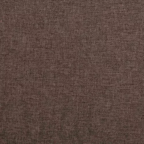 2 db tópszínű vászonhatású sötétítőfüggöny kampókkal 140x245 cm