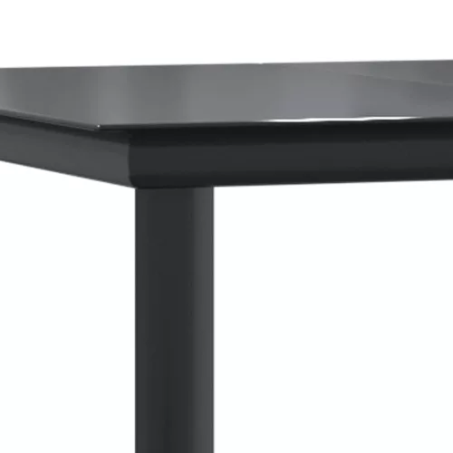 5részes világosszürke polyrattan kerti étkezőgarnitúra párnával