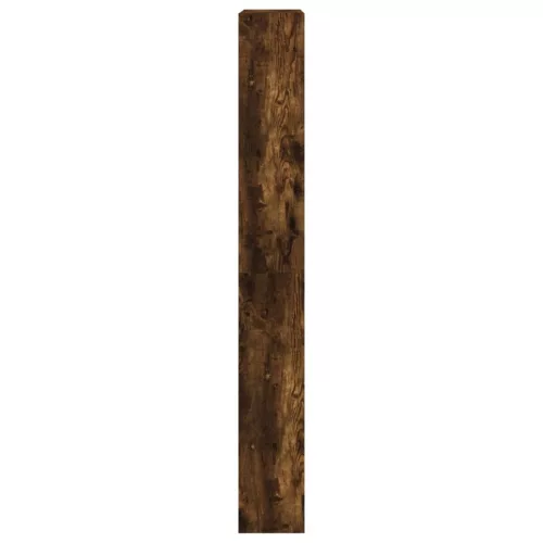 Füstös tölgy cipőszekrény 4 kihajtható fiókkal 80x21x163,5 cm
