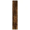 Füstös tölgy cipőszekrény 4 kihajtható fiókkal 60x34x187,5 cm