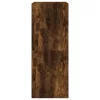 Füstös tölgy cipőszekrény 2 kihajtható fiókkal 60x42x108 cm