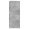 Betonszürke cipőszekrény 2 kihajtható fiókkal 80 x 42 x 108 cm