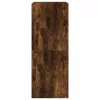 Füstös tölgy cipőszekrény 2 kihajtható fiókkal 80x42x108 cm