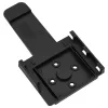 Utánfutó-orrkerék 2 tartócsővel és 3 osztott bilinccsel 48 mm