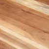 Paliszander felületű tömör fa étkezőasztal 200 x 100 x 75 cm