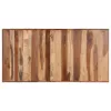 Tömör fa étkezőasztal mézszínű felülettel 160 x 80 x 75 cm