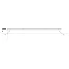 Antracitszürke-fehér LED-es kézi napellenző 400 x 300 cm