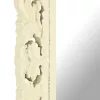Kézzel faragott fehér tömör mangófa tükör 80 x 50 cm