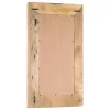 Kézzel faragott tömör mangófa tükör 80 x 50 x 2,5 cm