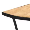Tömör mangófa kisasztal 110 x 40 x 77 cm