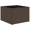 8 részes barna polyrattan kerti ülőgarnitúra párnákkal