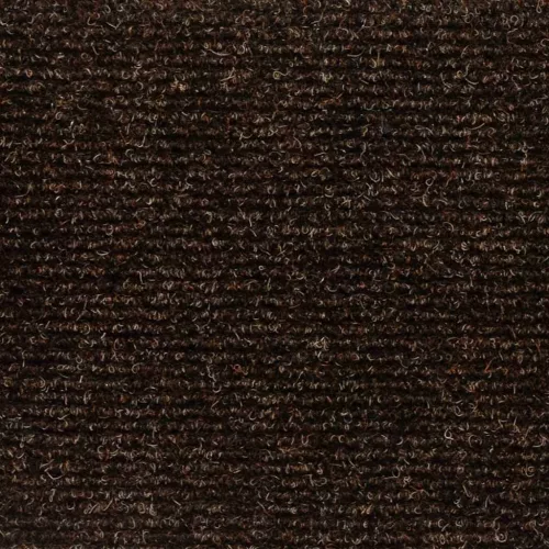 15 db öntapadós lépcsőszőnyeg 56 x 17 x 3 cm barna félkör alakú