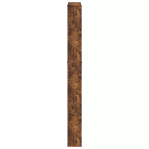 Füstös tölgy 5 szintes cipőszekrény tükörrel 63 x 17 x 169,5 cm