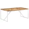 Tömör akácfa és mangófa étkezőasztal 180 x 90 x 76 cm